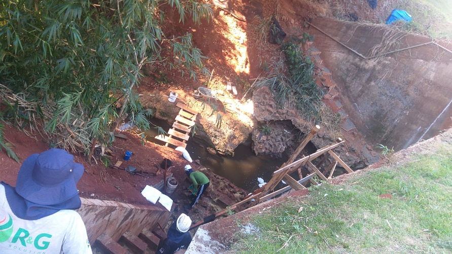 Seguradora inicia reparação ambiental no Ribeirão Biguaçu