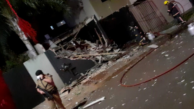Explosão foi em uma hamburgueria na Av. Castelo Branco