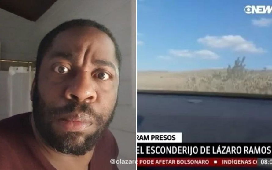 GloboNews também confunde assassino com ator Lázaro Ramos