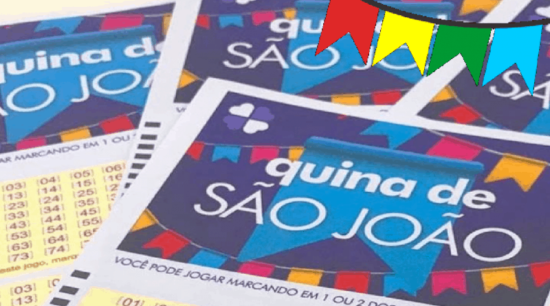 São João tem R$ 190 milhões de prêmio na Quina especial