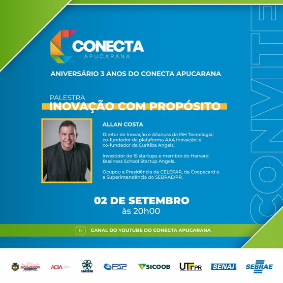 Conecta Apucarana oferece palestra gratuita para comunidade