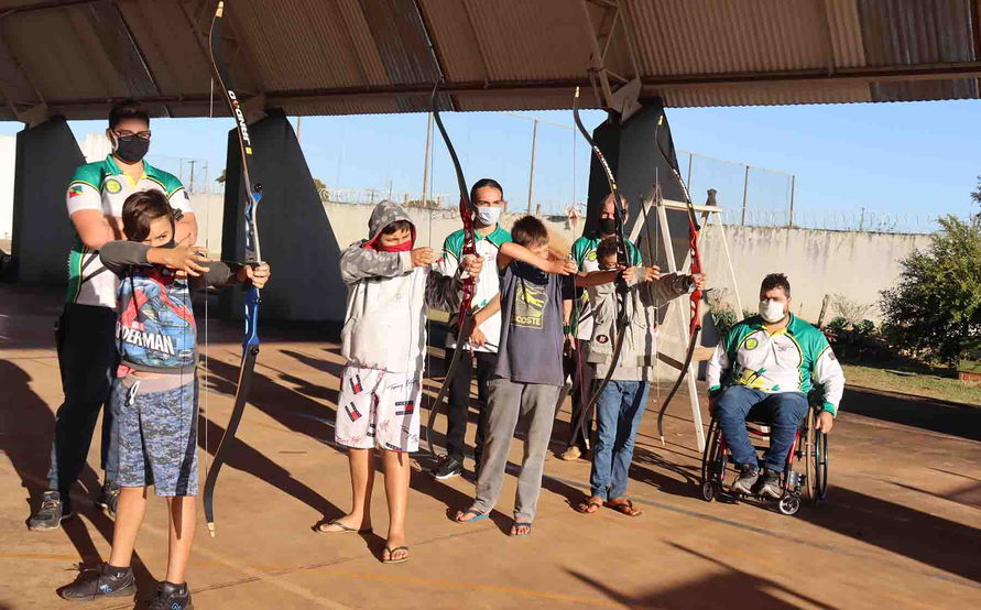 Os treinos da Atafi e dos adolescentes acontecem no Centro da Juventude