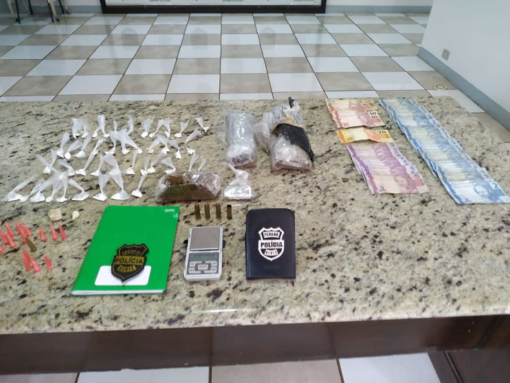 PC de Apucarana realiza operação contra o tráfico de drogas