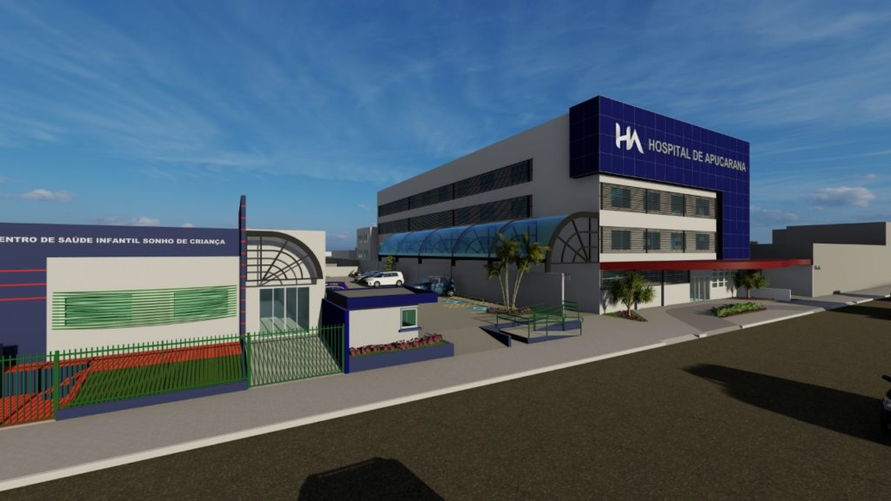 Projeto arquitetônico do Hospital de Apucarana é concluído
