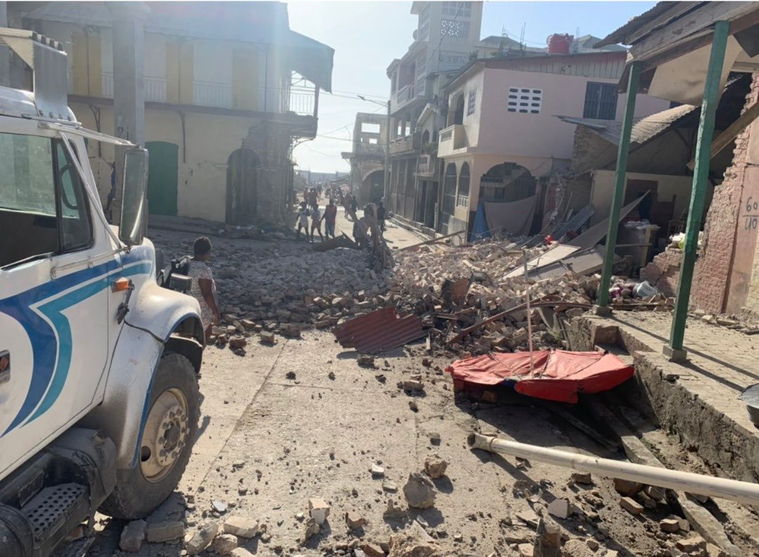 Terremoto de magnitude 7,2 atinge o Haiti e deixa mortos