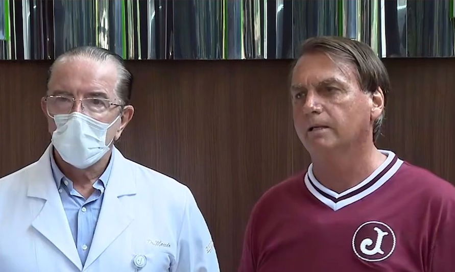 Bolsonaro está pronto para o trabalho, diz médico