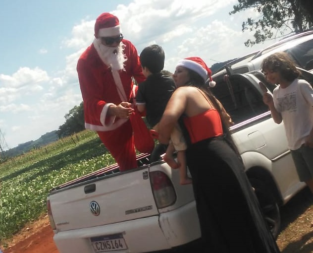 'Papai Noel' de Apucarana tem carro furtado neste domingo