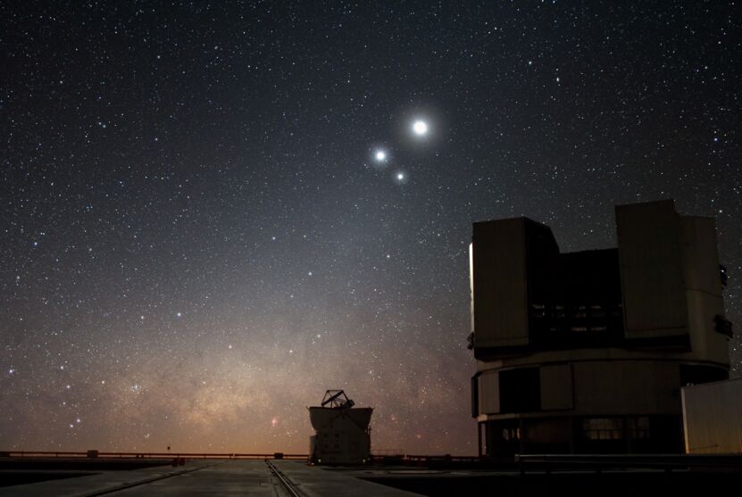 Vênus e Júpiter se encontrarão no final deste mês
