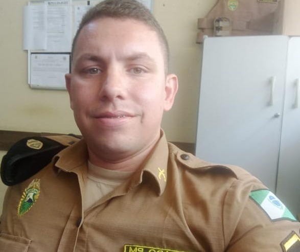 O policial Alessandro Correia de Souza, de 31 anos, ficou hospitalizado por 30 dias e voltou a trabalhar nesta terça (12)