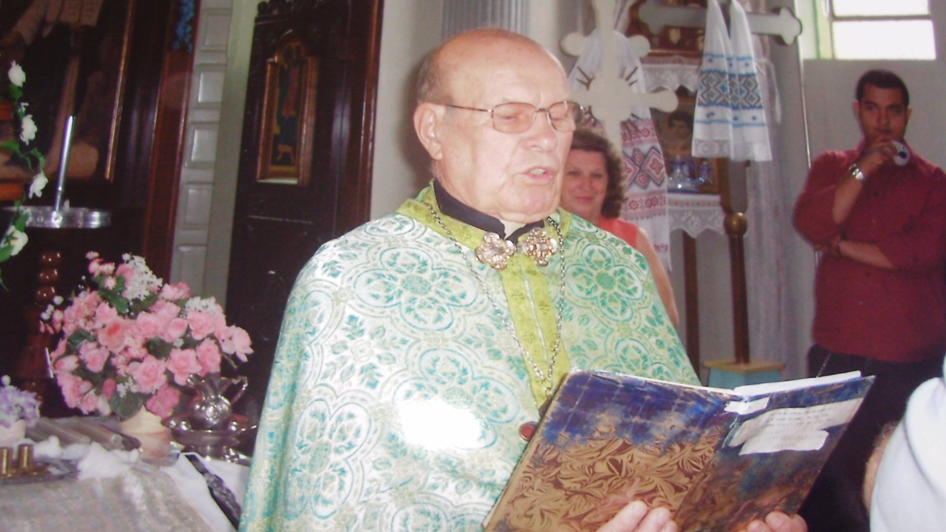O padre Waldemiro Haraczuck, de 81 anos, foi pároco da Igreja Ortodoxa Ucraniana Autocefálica de Apucarana durante décadas