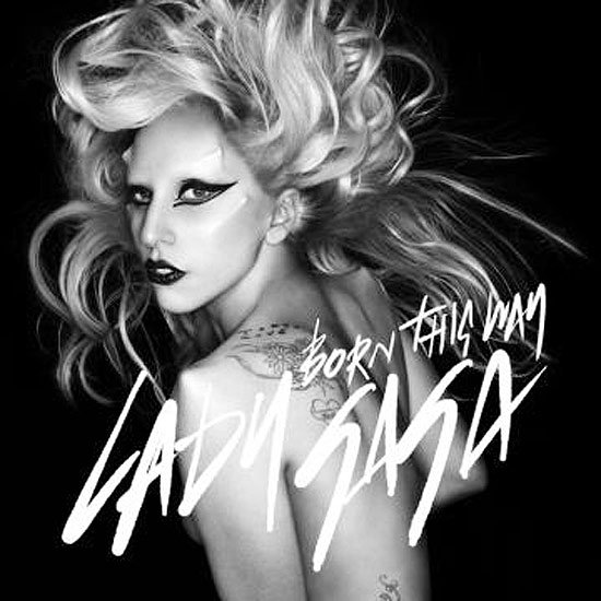 Capa de "Born This Way", novo single da cantora pop norte-americana Lady Gaga, que foi divulgada na internet