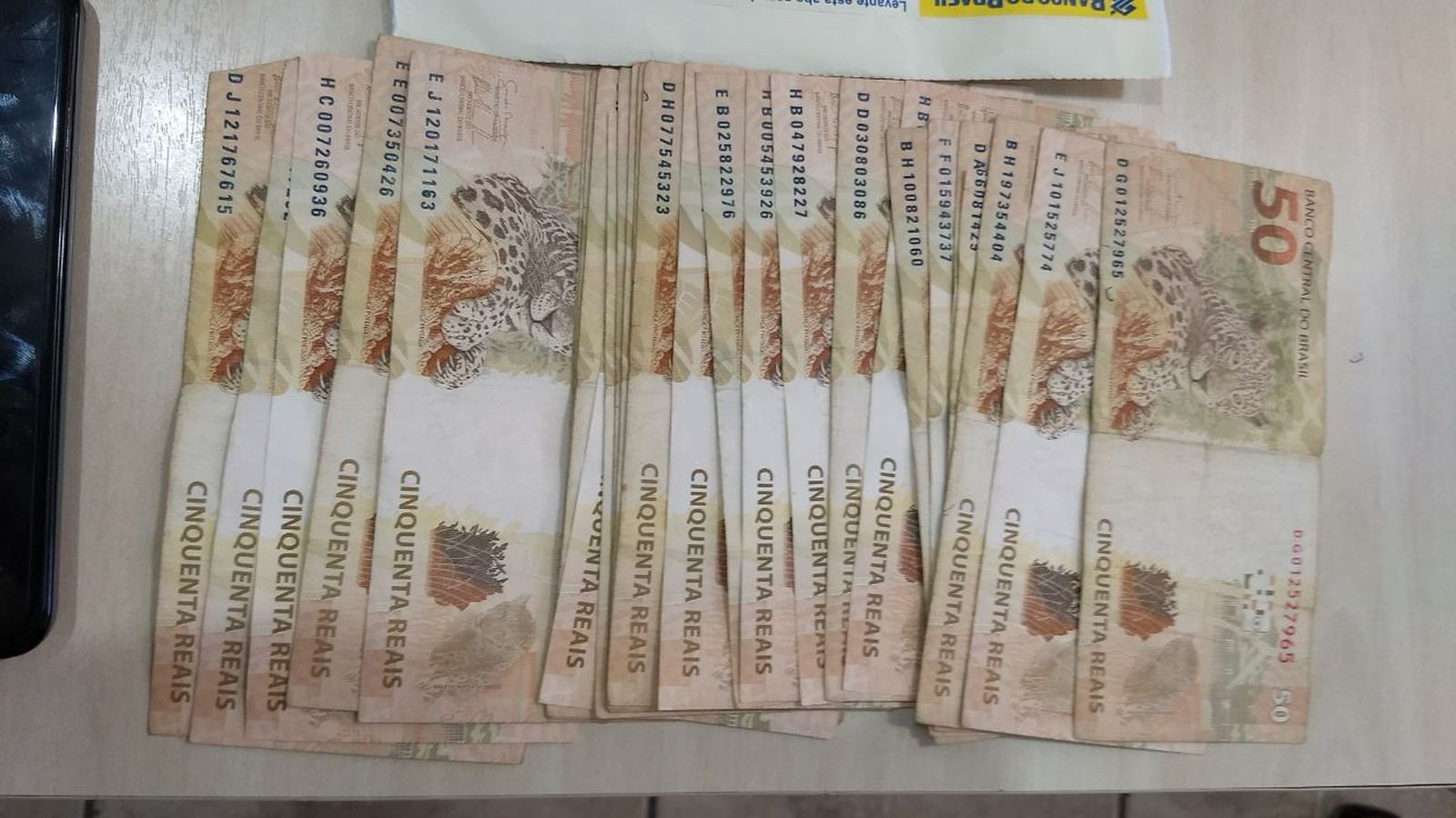 Assessor parlamentar estava com R$ 1,5 mil de propina no momento da prisão, segundo a polícia - Foto: Sandro Ivanowski/RPC