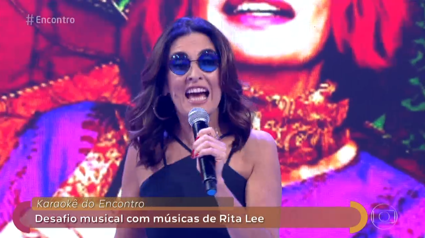 Fátima Bernardes vira meme após desafinar ao cantar música ao vivo