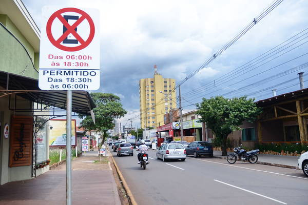 Arapongas alerta para novo estacionamento na Uirapuru - Foto: Divulgação