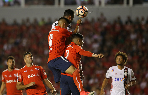 Flamengo precisará reverter placar pela 1ª vez por título da Sul-Americana - Foto - Augustin Macarian - Reuters