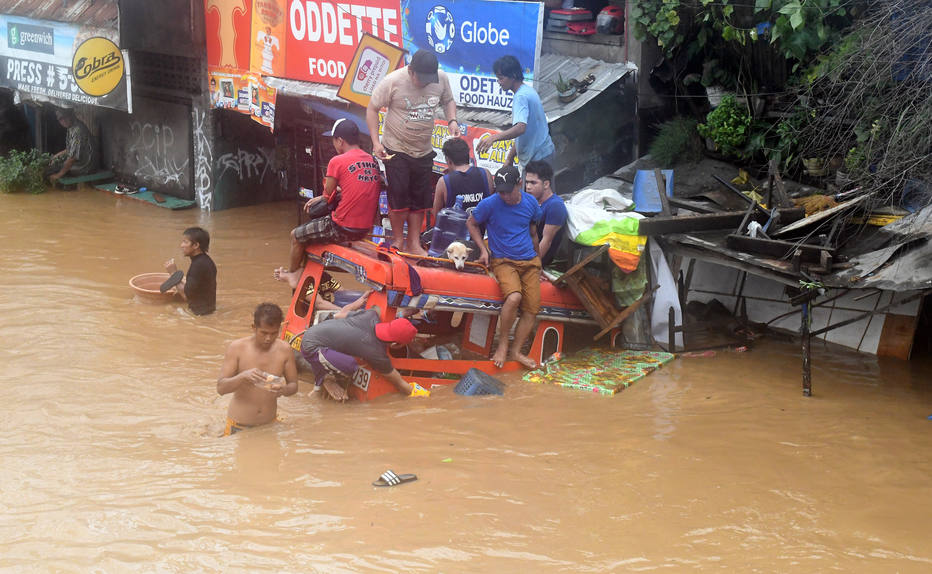 Tempestade nas Filipinas já provocou 133 mortes - Foto: Reprodução/Estadão
