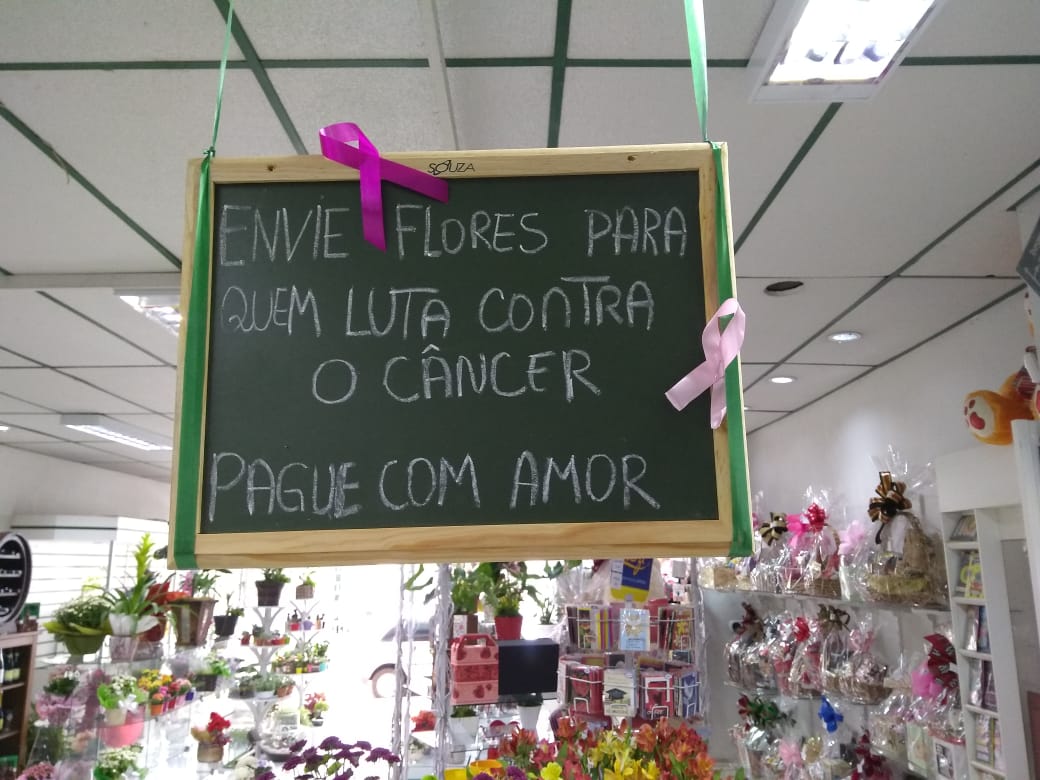 Campanha reúne mensagens para pacientes que lutam contra o câncer. (Foto - Maicon Sales)