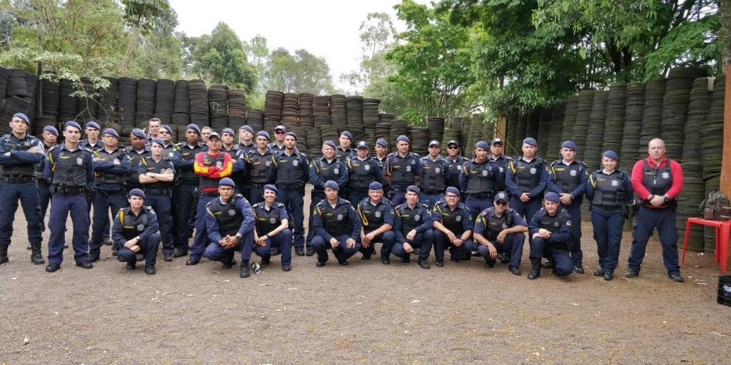 Guardas Municipais participam de curso de tiro