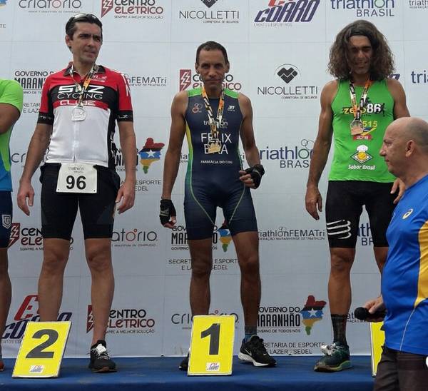 O araponguense Décio Félix foi campeão em sua categoria em São Luís - Foto: Divulgação