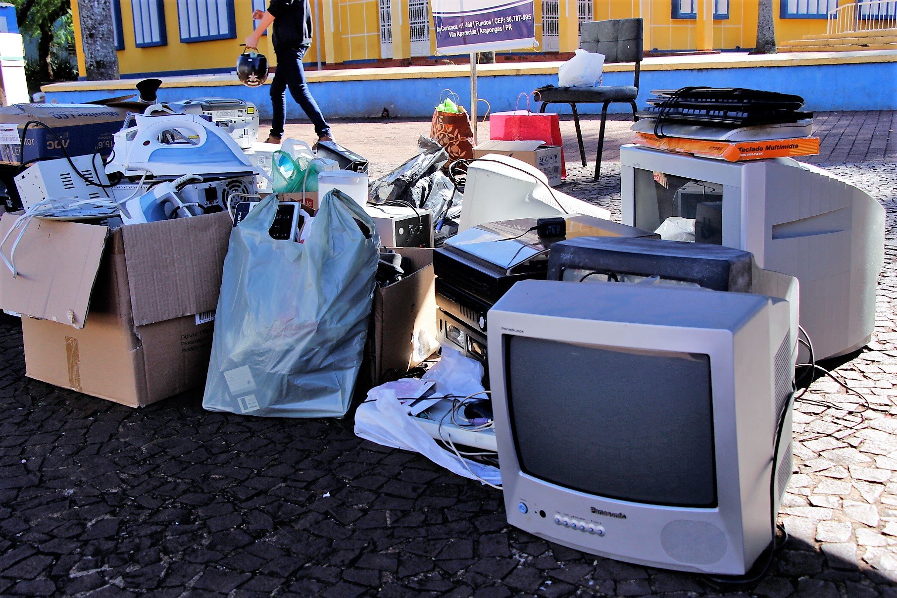 Parceria entre Prefeitura e Sescap permite nova coleta de lixo eletrônico