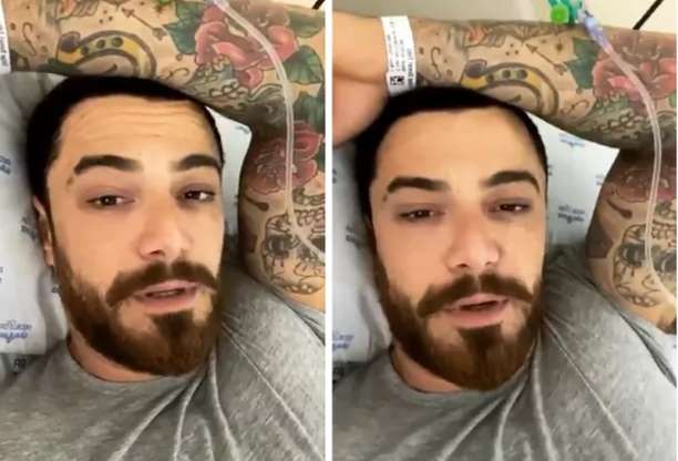 Felipe Titto é internado para tratar infecção após mordida de seu cachorro