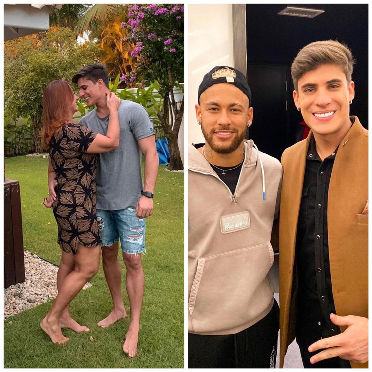 Mãe de Neymar posta foto com namorado de 23 anos 