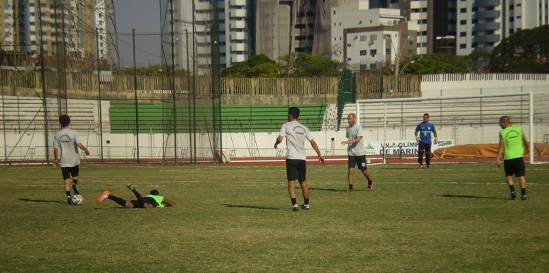 Treino do Grêmio Metropolitano Maringá