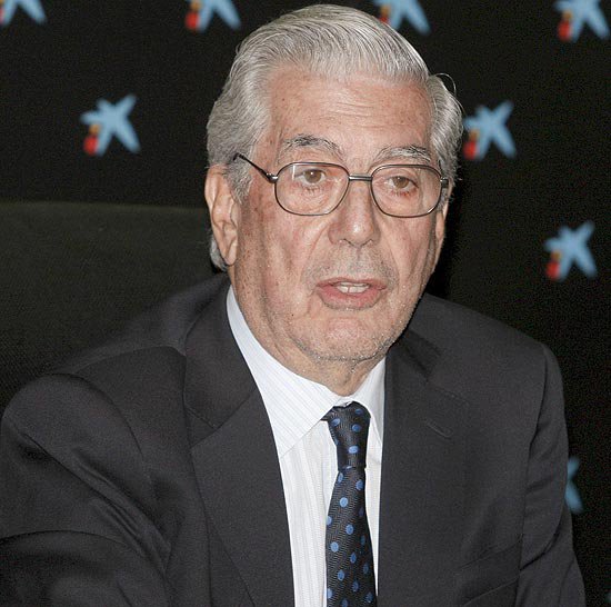 Escritor  peruano Mario Vargas Llosa