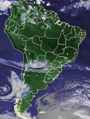 No Paraná o tempo volta a ficar estável, pois avança sobre o Sul do Brasil uma massa de ar seco e menos aquecido