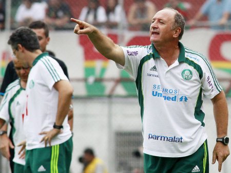 Felipão diz que Palmeiras conseguiu 40% dos pontos para ir à próxima fase