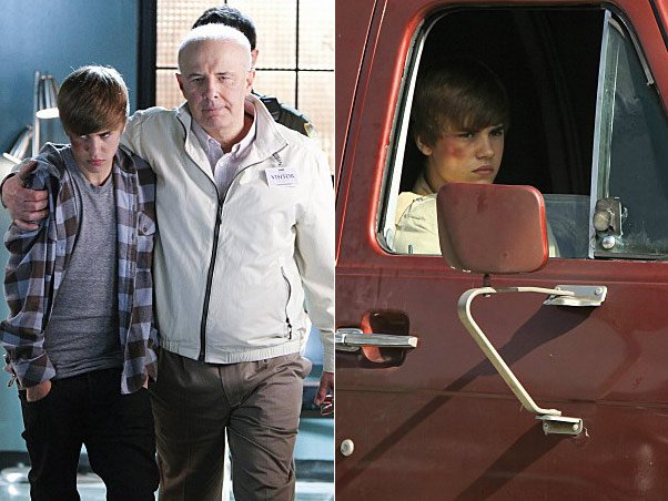 Justin vive um adolescente problemático