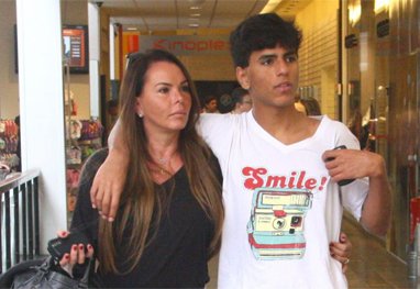 Cristina Mortágua e o filho