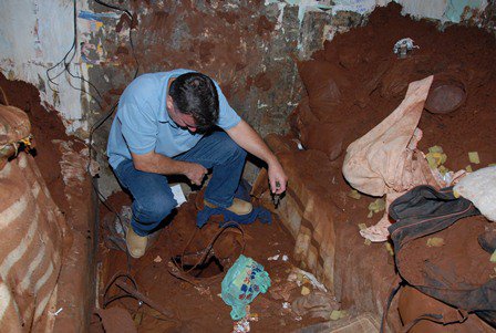 Polícia encontrou túnel na ala do seguro do minipresídio de Apucarana