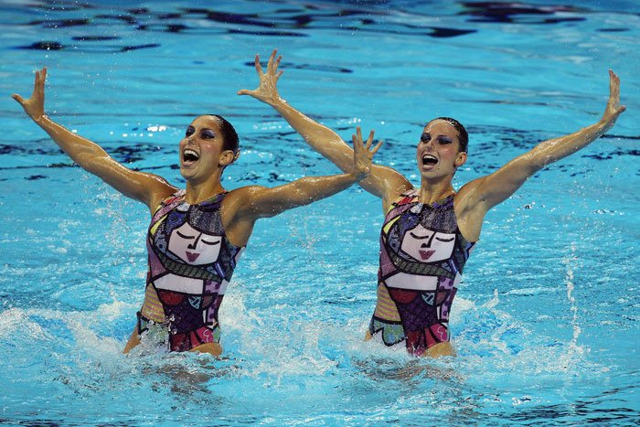 Dueto de nado sincronizado do Brasil chega à final do Mundial