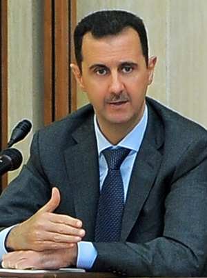 Presidente sírio, Bashar al Assad