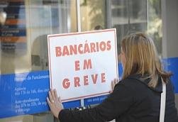 Greve dos bancários tem 85% de adesão no Paraná