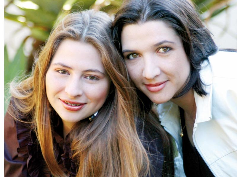 Destaque para Franciele Evelise Bosso e a sobrinha Bruna Evelise Bosso (Sandra Gasparotti)