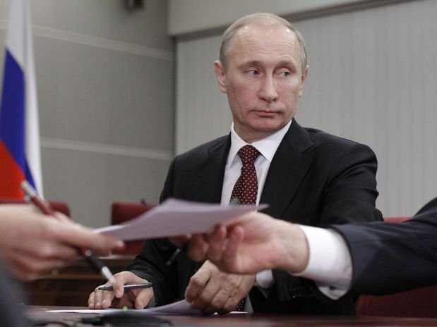 Putin fecha agência estatal de notícias RIA Novosti (Arquivo)
