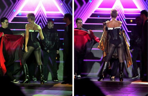 Xuxa despe-se na frente do público e exibe a excelente forma aos 47 anos