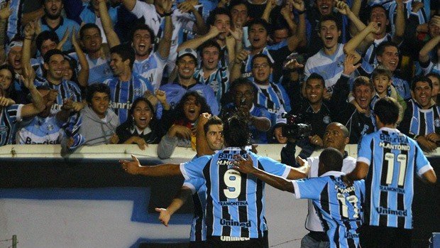 O Grêmio ganhou do Bahia por 2 a 0 quinta-feira (24) à noite, em Porto Alegre