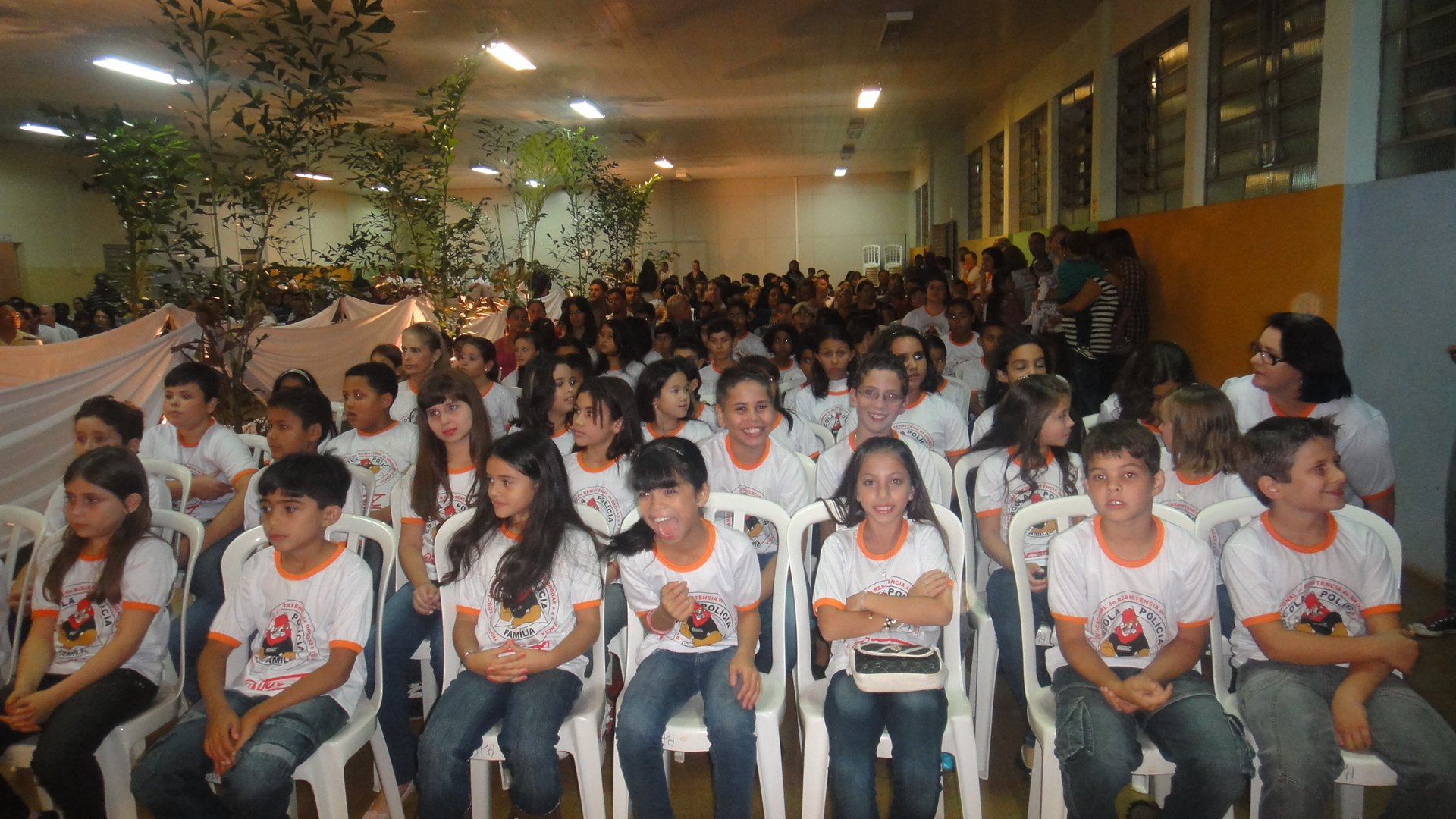 O Proerd, que há três anos é sucesso em São Pedro do Ivaí, mobilizou estudantes, educadores e lideranças