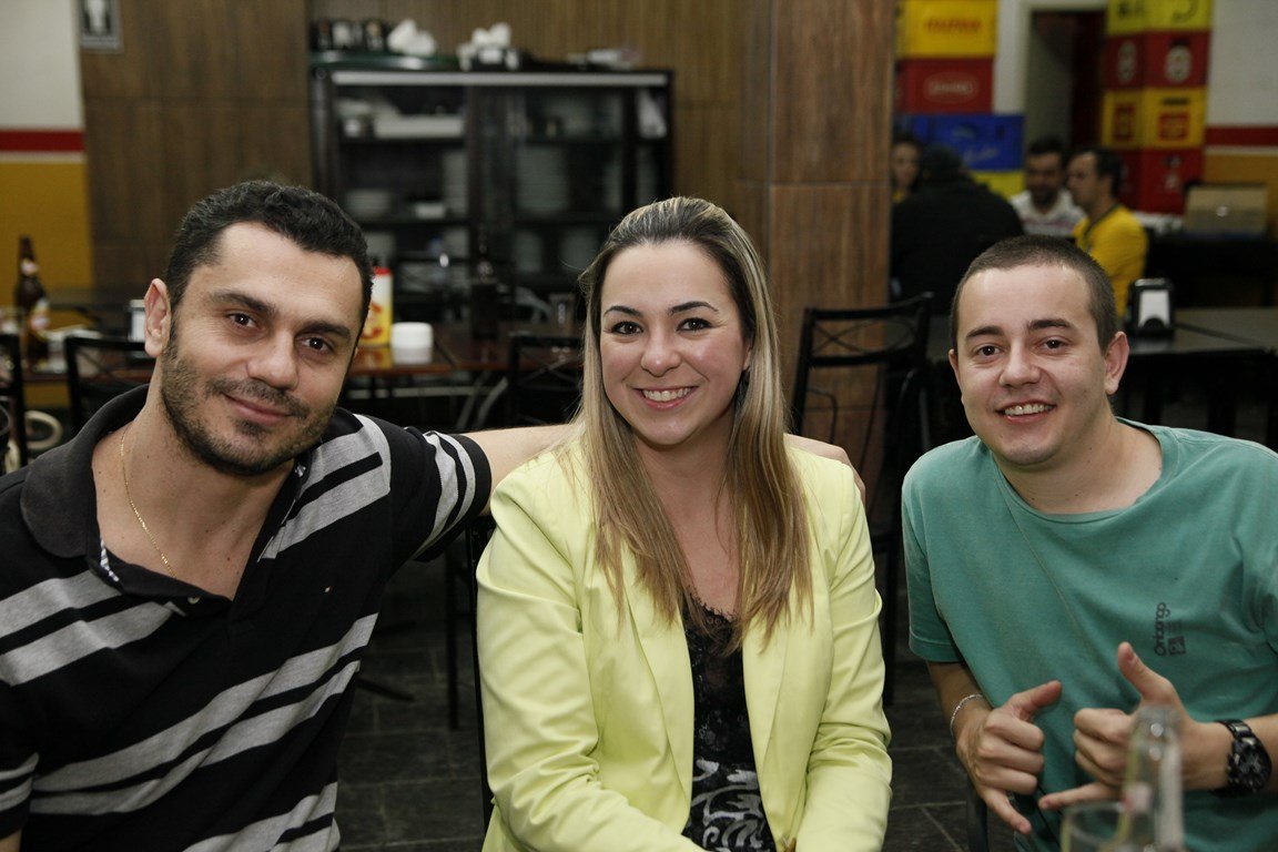 Mauro Maia, Carol Machado e Rodolfo Viana