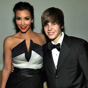 Justin Bieber e Kim Kardashian