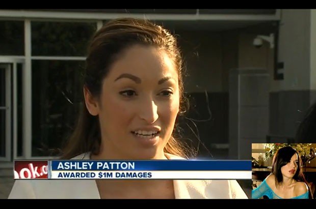 Ouvintes mandaram uma mensagem com o nome de Ashley Patton (Foto: Reprodução/YouTube/41 Action News)