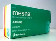 Trata-se do lote 344878 do medicamento Mesna 100mg, solução injetável, da Eurofarma  - Foto: internet