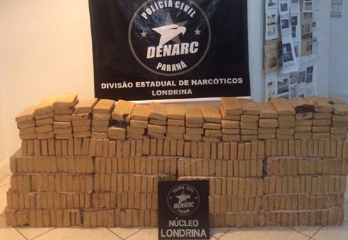 Denarc apreende 320 kg de maconha em chácara abandonada - Foto: Divulgação/Denarc