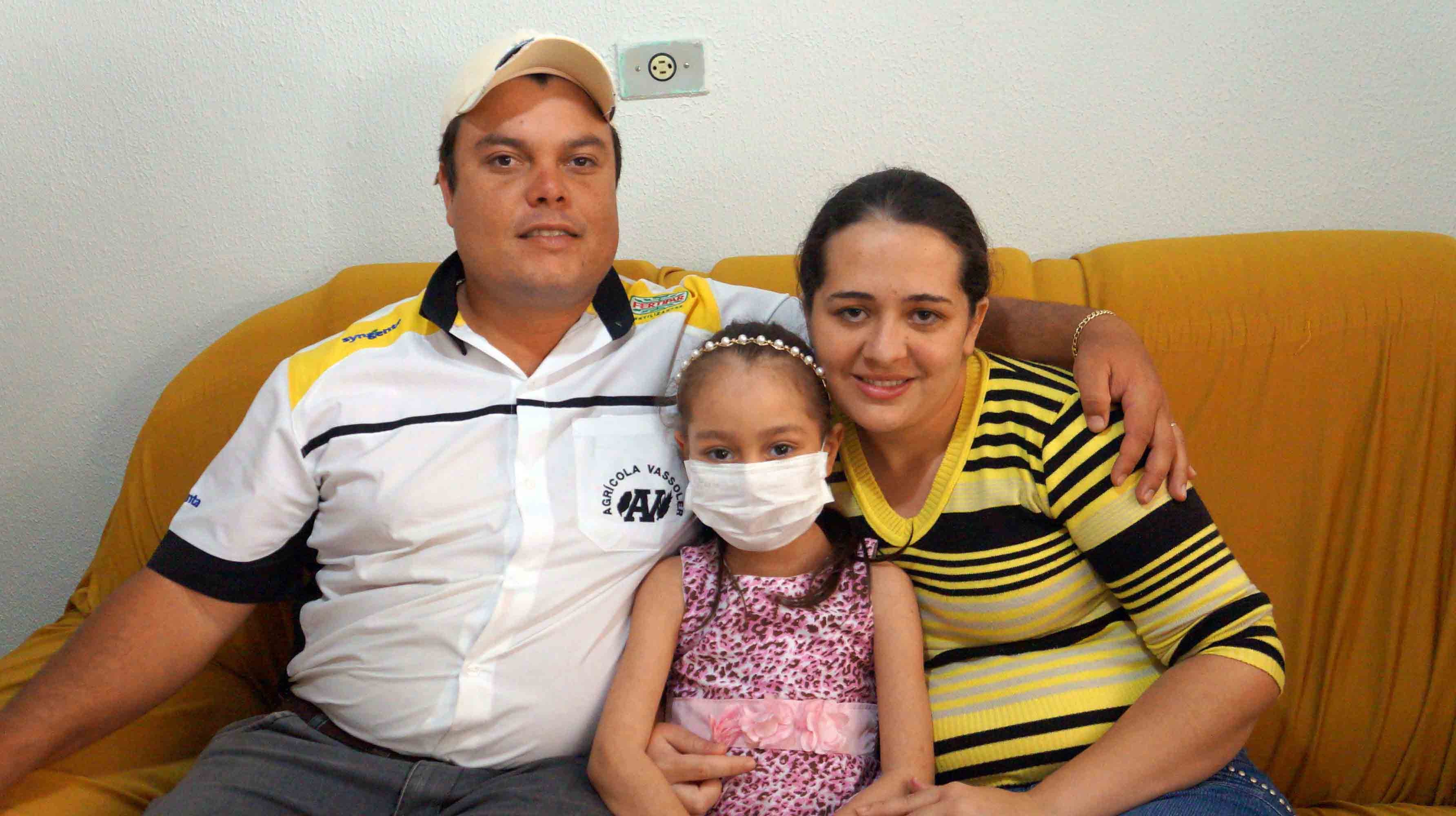 Em junho do ano passado Ana Livia passou por um transplante do coração (Foto/Ivan Maldonado)