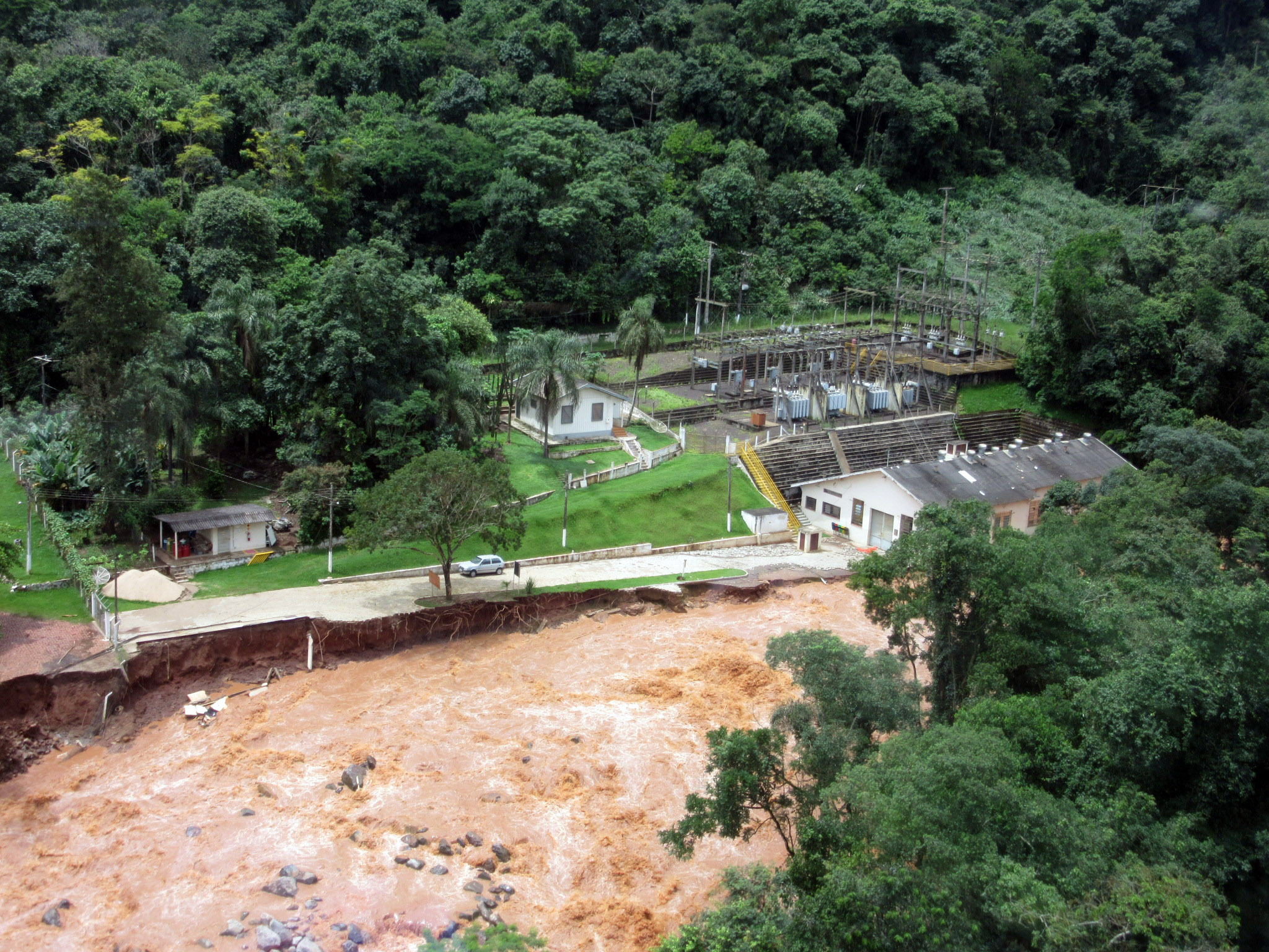 Vista panorâmica da usina (Foto: Divulgação)