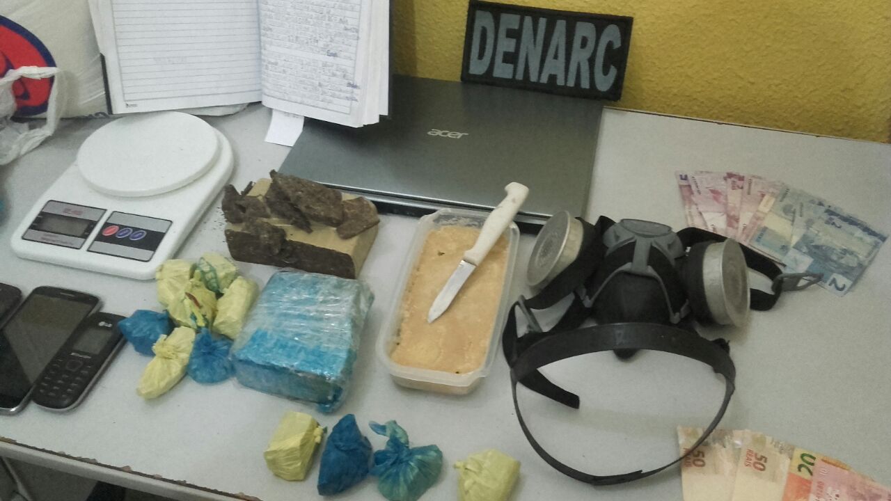 Polícia chegou até laboratório de crack no Paraná. Foto: Divulgação/Polícia Civil
