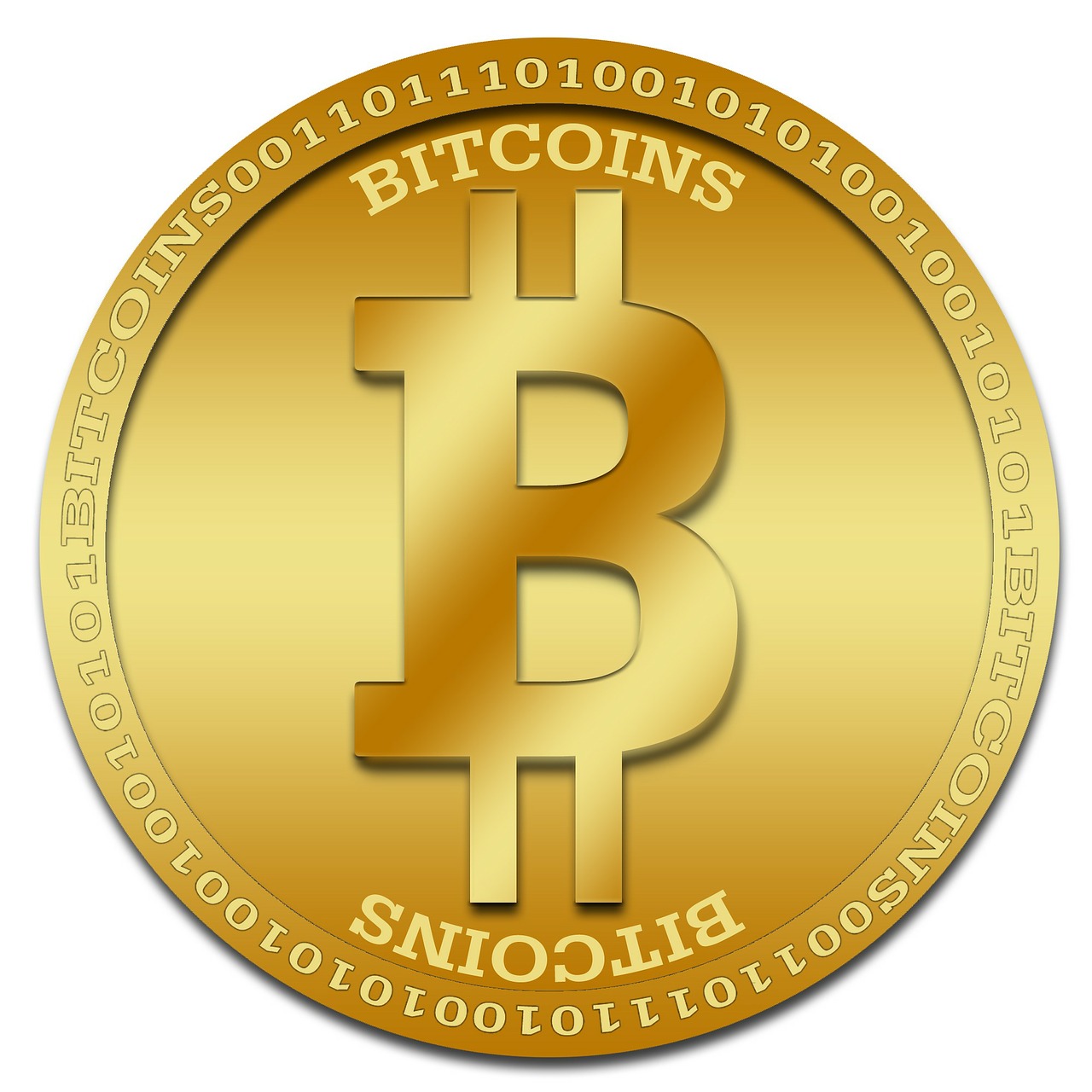 Figura ilustrativa do Bitcoin